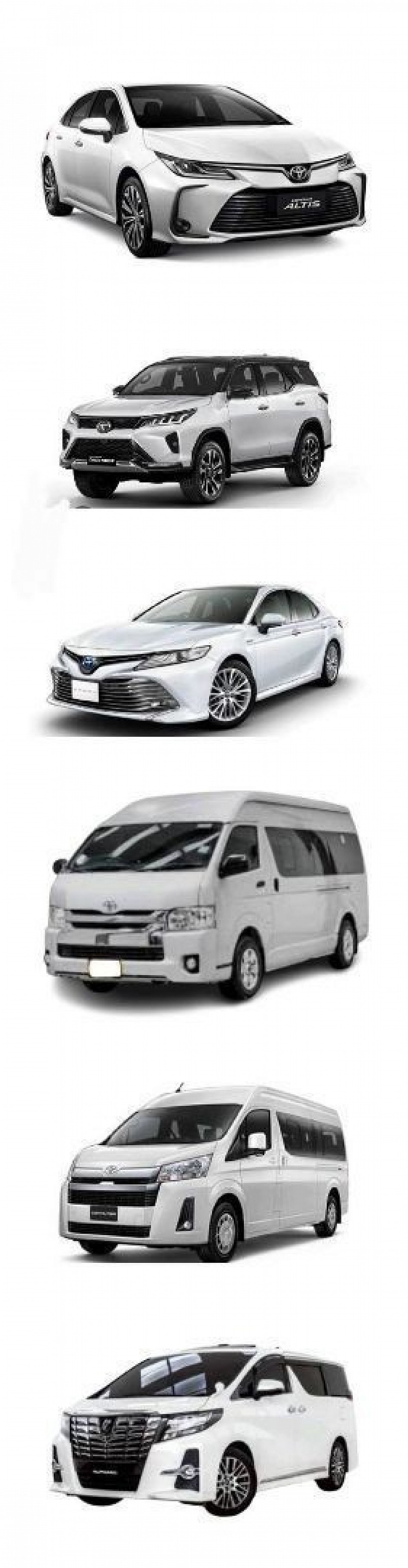 ตัวอย่างรถเช่า D&D